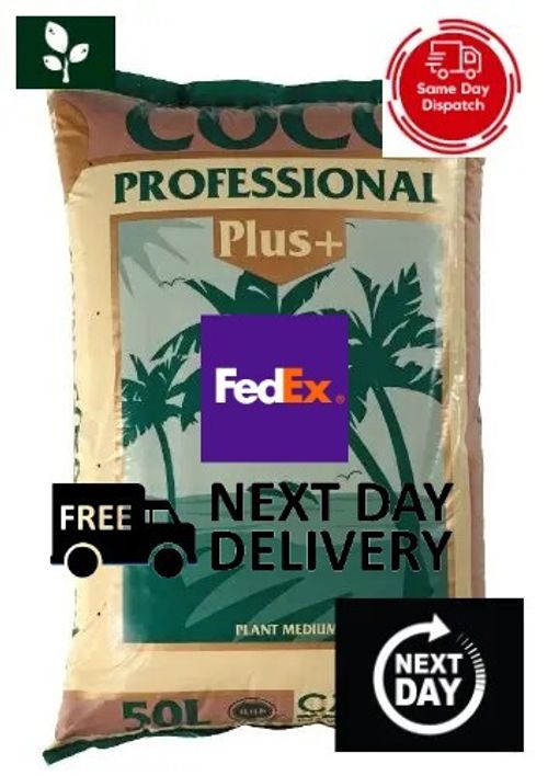 Canna Coco Pro Plus 50 Litre Bag Professional  NEXT DAY POST DHL
