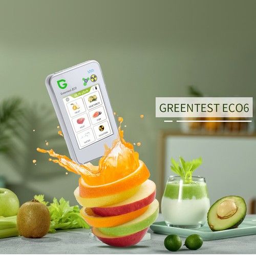 GREENTEST 6 High Accuracy Food, Meat, Fish Nitrate Tester, water TDS Bluetooth