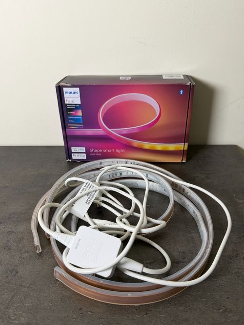 Philips Hue Solo Smart LED Lightstrip RGBWW White Colour Base Kit Untested — image 1