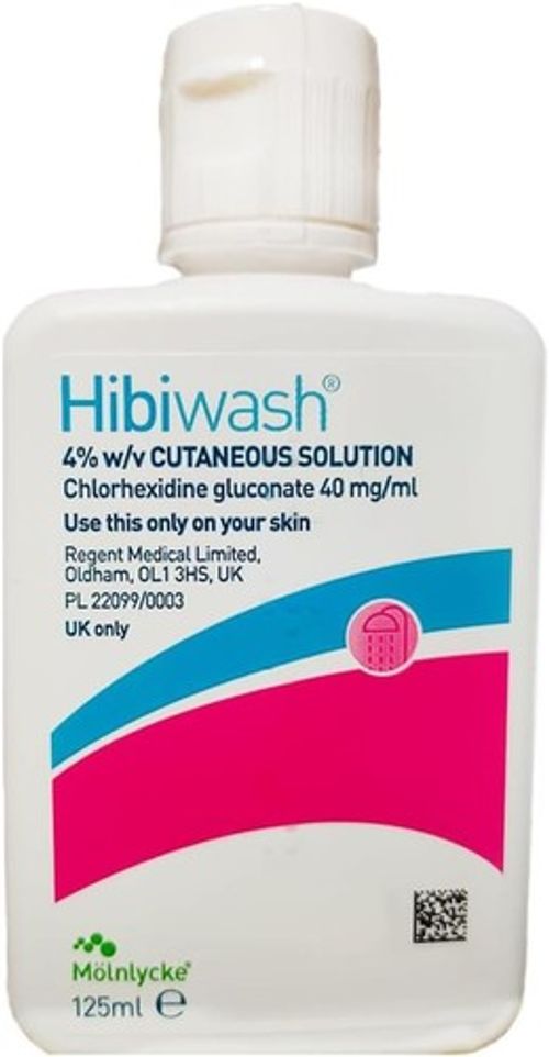 Hibiwash Antimicrobial Skin Wash (Previously Known as Hibiscrub)