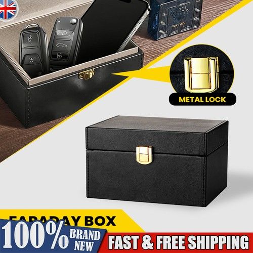 Faraday Box Faraday Pouch Pack Signal Safe Keyless Entry Car Key Safe Protector