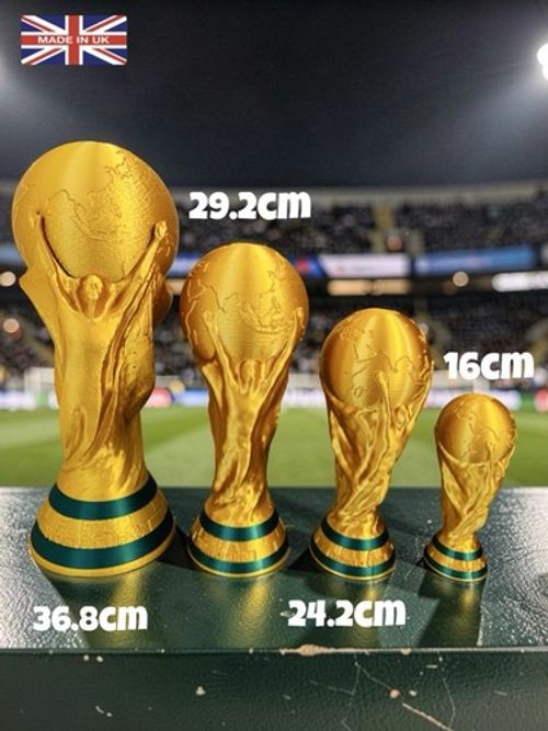 World Cup Football Trophies