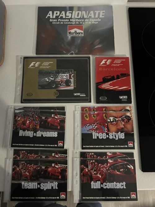 Formula 1 Grand Prix Spanish Grand Prix Guides and postcards