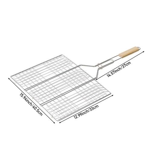 5MM Heavy Duty Stainless Steel BBQ Cooking Grill Mesh Rack Grate Net Replacement