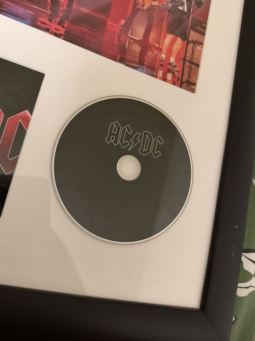 AC/DC Signed Photo Brian Johnson. Framed. Authentication Certified. — image 4