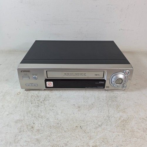 Aiwa VHS Video Cassette Recorder HV-FX5100K VCR NICAM HiFi Stereo PAL Tested