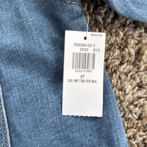 NWT Old Navy Jean Jacket Toddler Size 2T Medium Wash — image 5