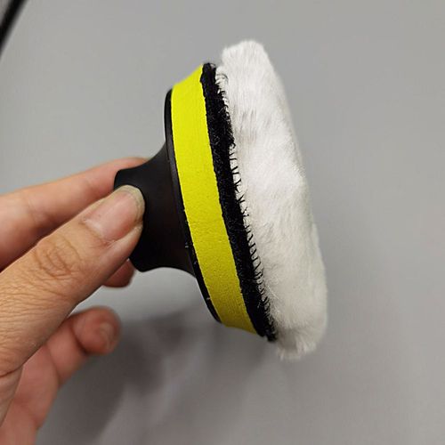 5pcs Wool Buffing Pads 6 inch Polishing Pad Polishing Buffing Pad Hook and Loop — image 15