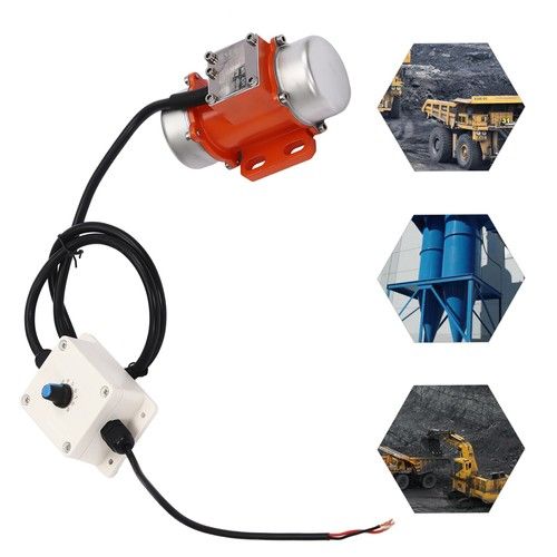 40W Concrete Vibration Motor Vibrating Vibrator Motor 12V/24V w/Speed Controller