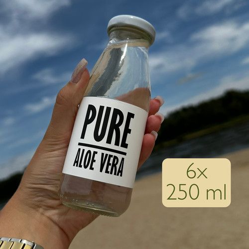 Pressuice Aloe Vera Juice 100% Pure Fruit 250ml No Sugar Added UK