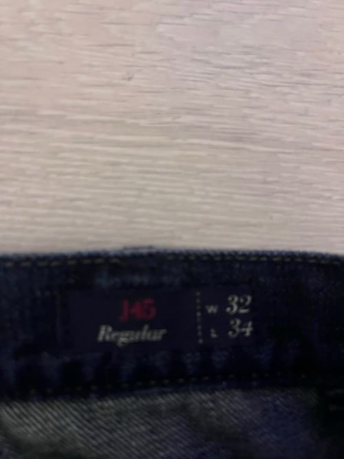 Armani Jeans AJ45 Men’s Straight Regular Fit Dark Blue Denim Jeans W32 L34 — image 3