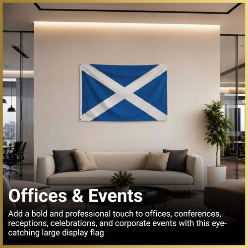 Scotland Flag Saltire Scottish 2X3Ft FIFA 2026 World Cup Football Fan Support — image 9