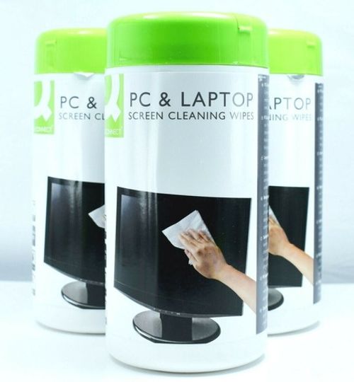 SCREEN CLEANING WET WIPES Laptop TV Computer Monitor Cleaner (Packs of 100) LOT