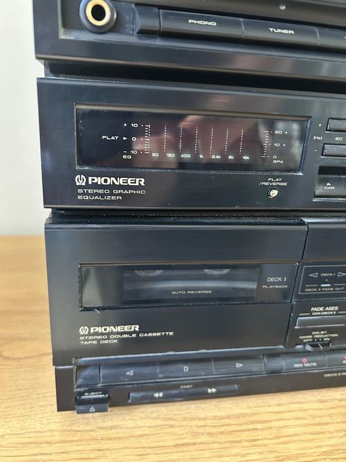 Pioneer DC-Z83 Stereo Double Cassette Deck Amplifier & FZ93L Tuner Set - Working — image 11