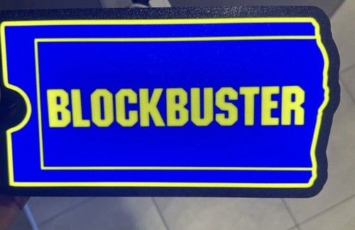 Blockbuster Fun USB LED Light Box Display Retro Video Shop Gift Tv Room Film