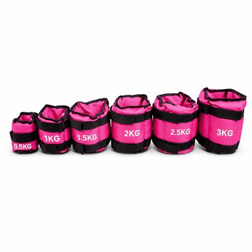 Ankle Wrist Leg Weights Straps 2 PCS Running Yoga Gym Training Exercise Fitness
