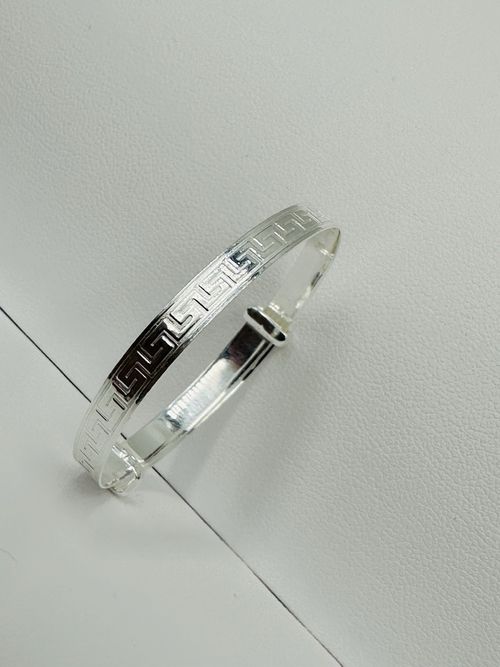 925 Sterling Silver Personalised Baby Christening Bangle  Gift Boxed - New — image 10