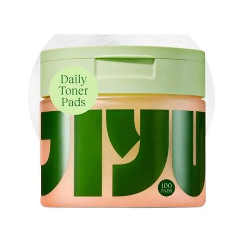 Jiyu Korean Skincare Anti-Aging, Dark Spot & Wrinkle Minimizing Toner Pads 100Pc