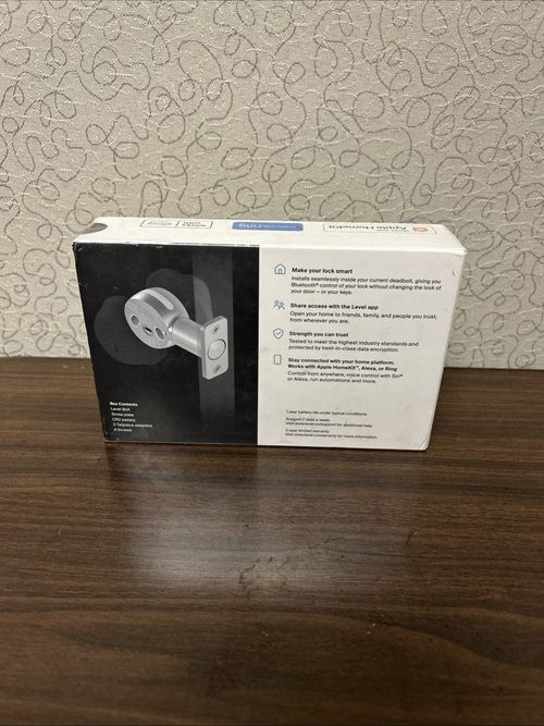 Level Bolt C-D11U A3 Keyless Entry Bluetooth Smart Lock Deadbolt — image 2