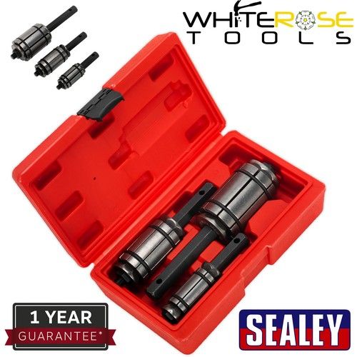 Sealey Exhaust Pipe Expander Set 3pc Automotive Garage Vehicle Service Workshop