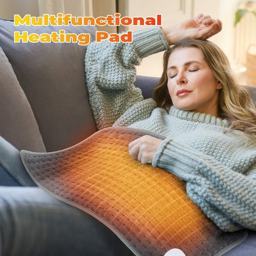 9 Levels Heating Pad Electric Heat Pad for Back Neck Shoulder Belly Pain Relief. — image 8
