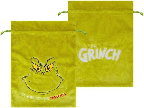 Grinch Christmas Stocking– Christmas Santa Sack - Large Festive Gift Bag 70x50cm — image 4