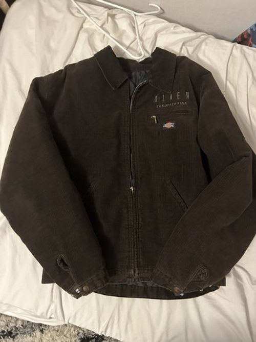 1997 Vintage Dickies Jacket Alien Resurrection Film Crew Promo Corduroy Brown M