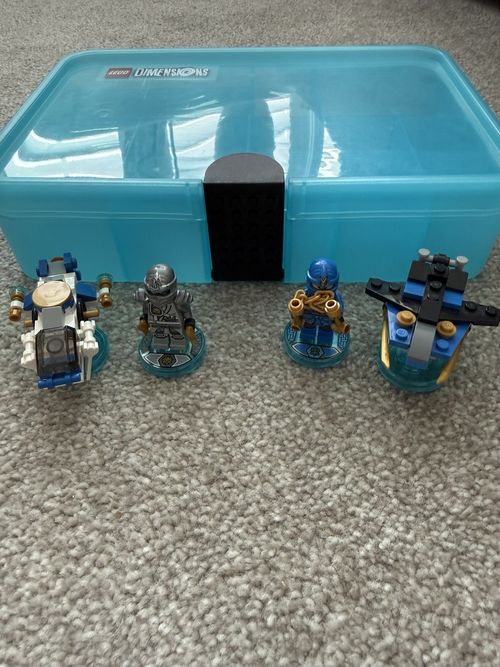 LEGO Dimensions Lot Minifigures, Vehicles & Storage Cases - Sonic, DC, Ninjago — image 8