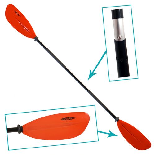 Conwy Kayak Sit on Top Kayak Menai Single One Man Paddle Fishing Leisure Rigid — image 8