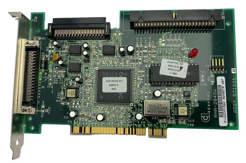 Adaptec AHA-2940W / 2940UW PCI SCSI Host Adapter Card