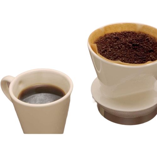 Coffee Filter Papers Size 4 Unbleached Brown Replacement Cones x 100 — image 3