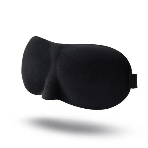 Eye Mask for Sleeping 3D Contoured Cup Blindfold Concave Molded Night Sleep Face