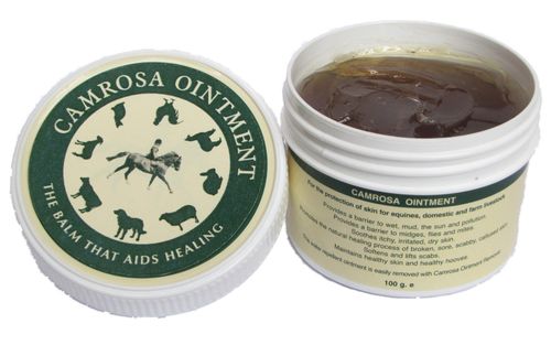 Camrosa Ointment 100g for itchy skin, on dogs, horses, cats, alpacas, for wounds — image 1
