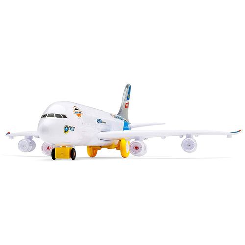 Bump & Go Aeroplane Airbus A380 Electric Airplane Toy With Lights Sounds — image 4