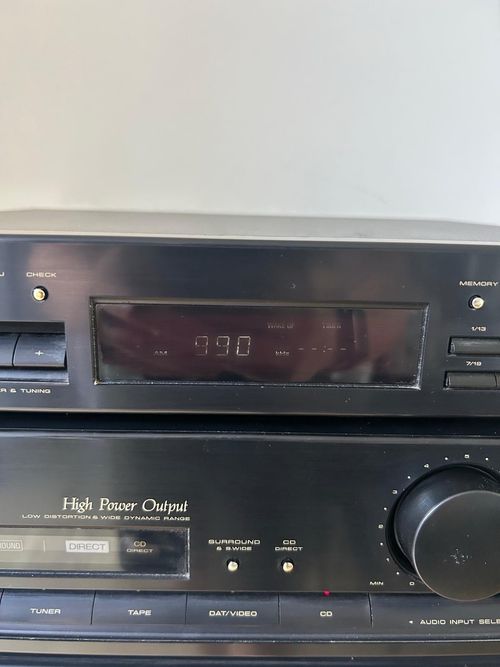 Pioneer DC-Z83 Stereo Double Cassette Deck Amplifier & FZ93L Tuner Set - Working — image 9