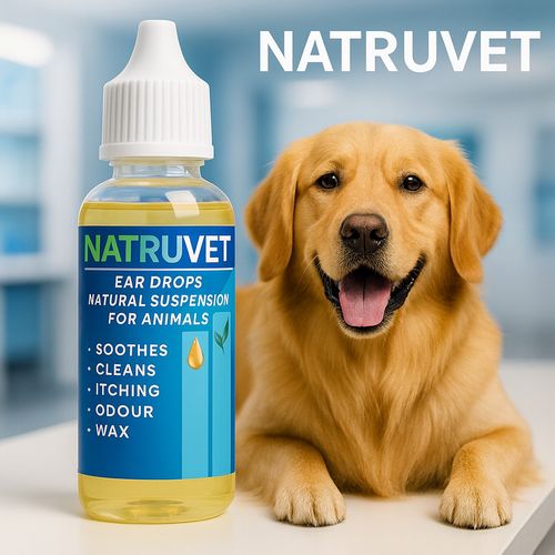 Dog Ear drops MAX STRENGTH Drops for Itching Mites Wax Odours cat — image 2