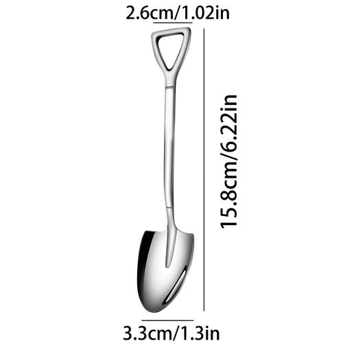 Personalised Engraved Ice Cream Spoon Stainless Steel Shovel Custom Any Text — image 4