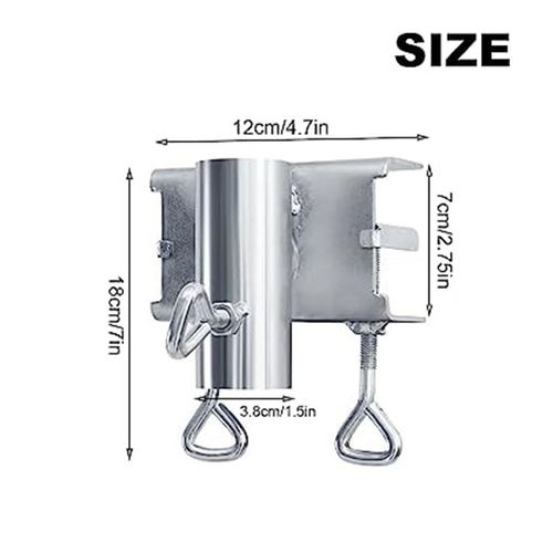 Galvanized Iron Balcony Umbrella Platform Adjustable Diameter Rust Resistant — image 17