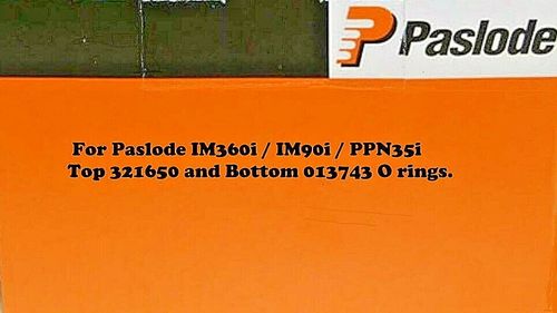 Replacement Top Fan O-ring 321650 + Bottom O-ring 013743 for Paslode IM360i — image 4