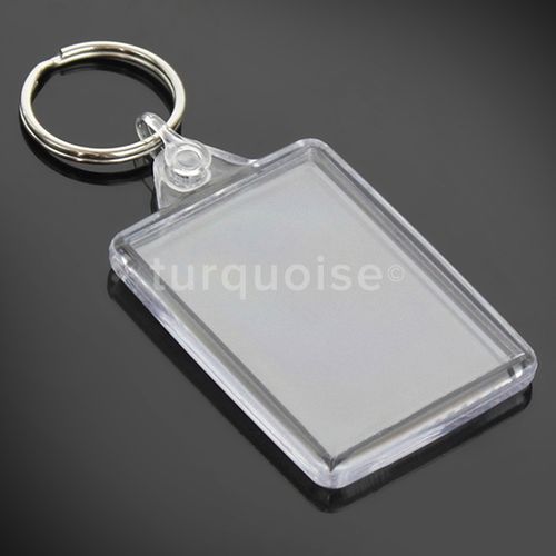 Personalised Custom Photo Gift Keyrings Key Fobs 50 x 35 mm | Medium Size — image 2