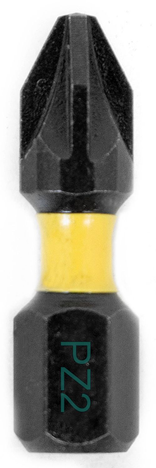 Saxton 24x PZ2-25mm Pozi-drive 2 Impact Duty Screwdriver Drill Bits Set — image 5