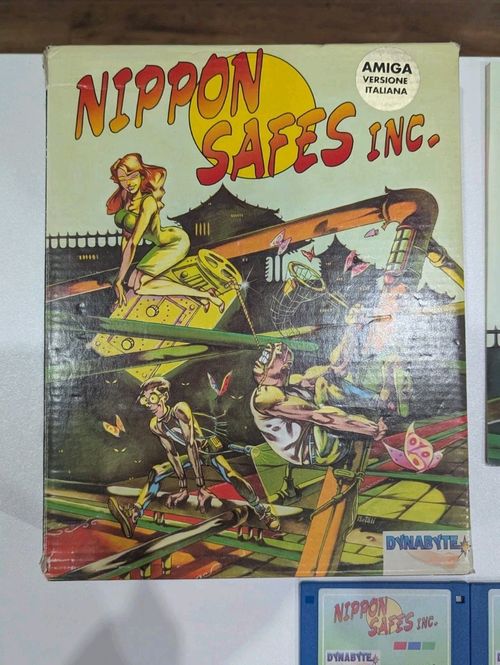 Nippon Safes INC. By Dynabyte ~ Original Boxed Amiga Game VGC Italian Version — image 5