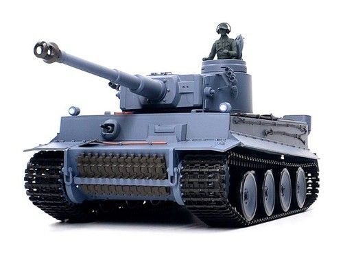Radio Remote Tank WWII  German Tiger  Tank Heng Long  RC Tank 1/16 BB & IR UK