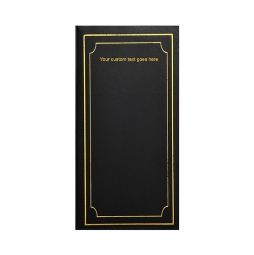 Personalised Custom Text 6x4 Plain Photo Album with 300 Pockets by ARPAN