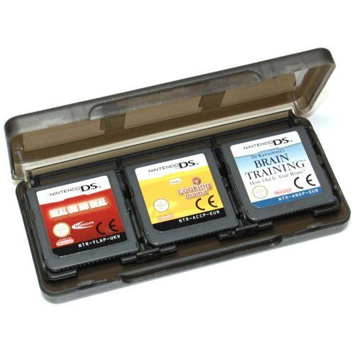 6-IN-1 3DS Cartridge Case Holder Nintendo DS Game Card Storage Box 2DS DS Lite