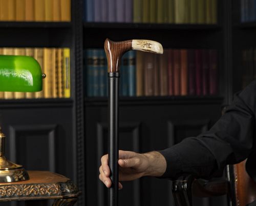 Handmade Gentleman Cane, Classic Wooden Walking Stick Gift, Derby Walking Cane — image 2