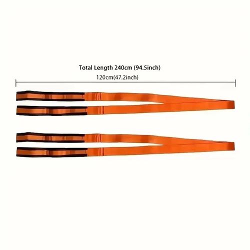 Heavy Duty Moving Straps 2-Person Lifting Furniture Appliance Carry Handles — image 8