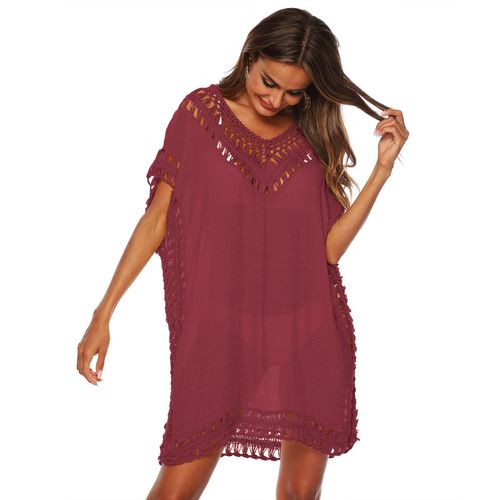 New Womens Bikini Cover Up Sarong Beach Dress Swimwear Kaftan Beach Swimsuit AA — image 2