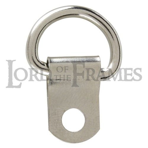 Classic Single D Rings - Optional Screws - Picture Framing Frame Hanging D-Rings