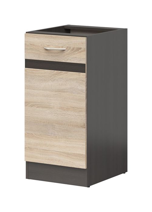 Corner Kitchen Cabinet Left Set Complete Fitted 9 Units Sonoma Oak Wenge Junona — image 9